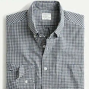 J Crew Men’s Gingham M Classic Button Down Shirt